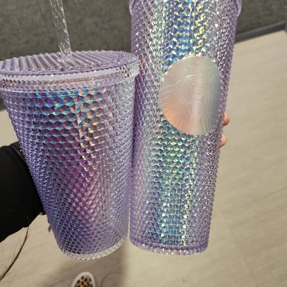 STARBUCKS IRIDESCENT TUMBLER